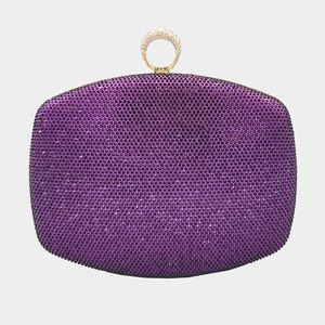 Shimmery Evening Clutch Bag